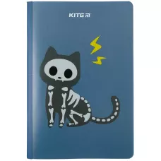 Блокнот пласт. обкл. двійна, А5+, 40 арк, кліт., Invisible mood K23-460-3 Kite