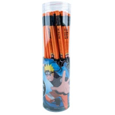 Олівець графітний з гумкою Naruto, 36шт., туба NR23-056 Kite