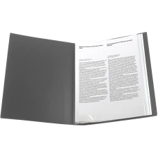 Дисплей-книга 40 файлів, сіра 1040-03-А