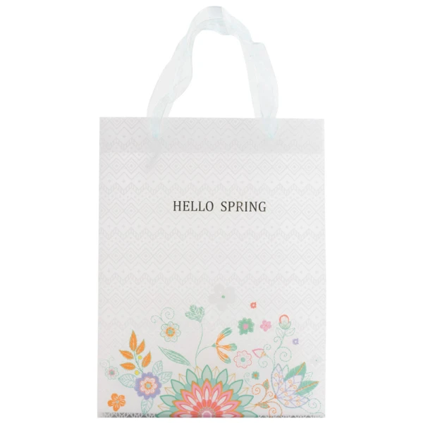 Пакет пластиковий подарунковий 25х19см, Hello Spring 03, 8503-10-A
