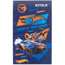 Блокнот-планшет А6, 50арк, нелінований Hot Wheels HW23-195 Kite
