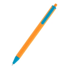 Ручка масляна автом. Reporter Color, синя AB1069-02-А