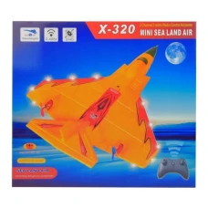 Іграшка літак на р/к арт. X320, акум., 2 кольори, у коробці 40,5*36,5*8 см