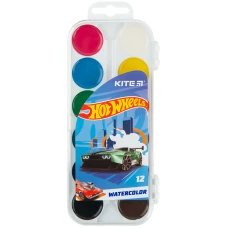 Фарби акварельні, б/п, 12 кол. Hot Wheels HW23-061 Kite