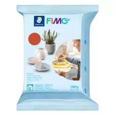 Пластика самозастигаюча, терракота, 1 кг, Fimo Air