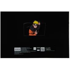 Зошит для малювання, 24 арк., скоба, УФ лак, Naruto NR23-242 Kite