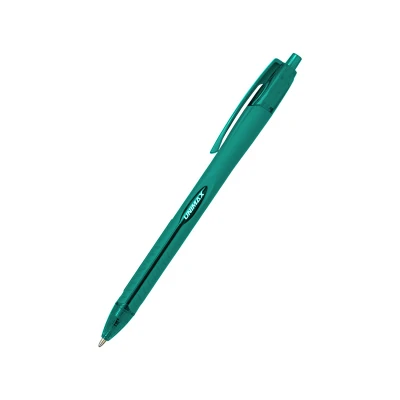 Ручка кулькова автом. Aerogrip, зелена UX-136-04