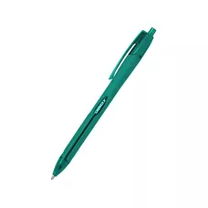 Ручка кулькова автом. Aerogrip, зелена UX-136-04