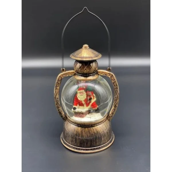 Декоративний фонарик "Christmas flasks" LED Санта Клаус 20х20см, 1001282