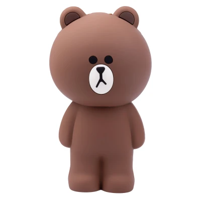Пенал-підставка силіконовий YES SL-03 Line Friends 18,5*9,5*8см., 533372