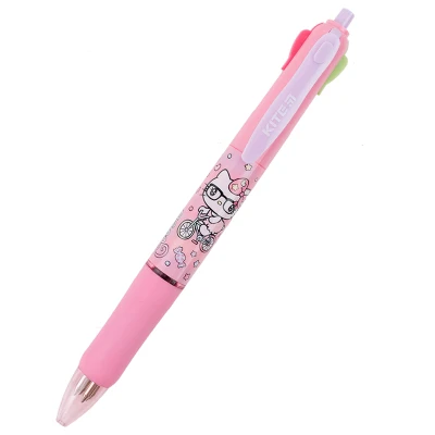 Ручка кульк. автомат., 4 кольори Hello Kitty HK23-067 Kite