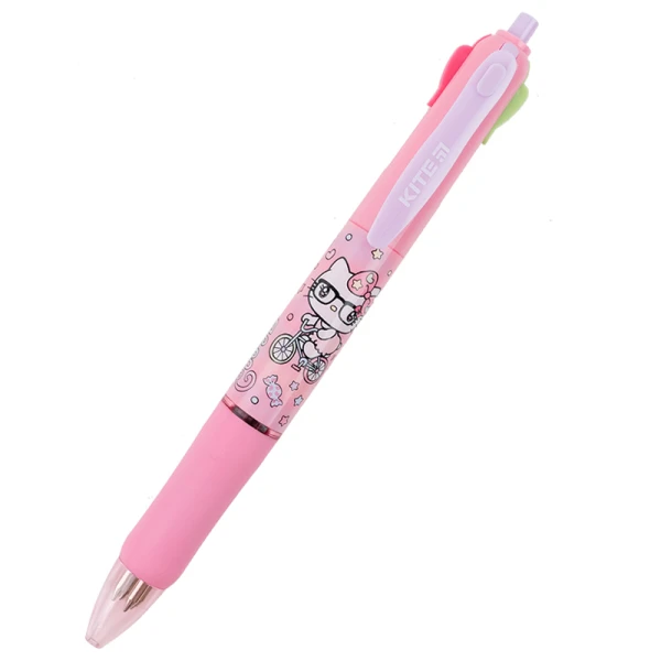 Ручка кульк. автомат., 4 кольори Hello Kitty HK23-067 Kite