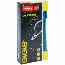 Ручка кулькова Ultron Neo 2х, синя UX-150-02