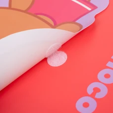 Папка-органайзер YES А4 з фігурним клапаном на липучці "Line Friends. Choco" 492110