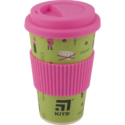 Стакан з бамбука у коробці, 440 мл, VIS19-503 Kite