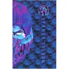 Книга записна А6, 80арк. кліт. тверда обкл. Mortal Kombat MK22-199-2 Kite