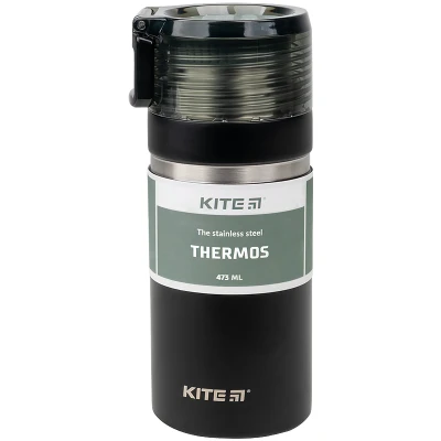 Термос Kite 473 мл., чорний K21-320-03