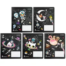 Зошит 18 арк., лінія, УФ лак + глітер, tokidoki TK23-237 Kite
