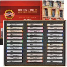 Крейда-пастель TOISON D'OR, 36 кол. 8515 Koh-i-noor