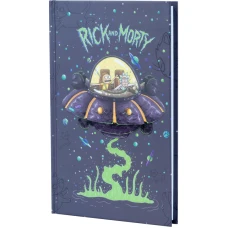 Книга записна А6, 80арк. кліт. тверда обкл. Rick and Morty RM22-199-2 Kite