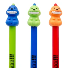 Ручка кулькова YES "Dino Pen", 0,7 мм, синя, 411949