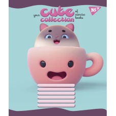 Зошит А5/12 арк лінія YES Cute collection, 765799