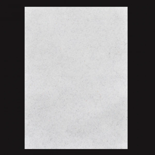 Фетр Santi м'який з гліттером, білий, 21*30см., (ціна за 1 шт.) 741455