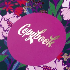 Блокнот А4 96 арк. кліт. 7БЦ, лам.софт-тач+фольга золото "Flower" 151598 YES