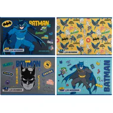 Зошит для малювання, 12 арк., скоба, гібр. лак + УФ лак, DC comics DC23-241 Kite