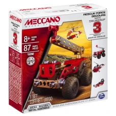 Іграшка конструктор Meccano арт. 6026714 15*15*5 см, 3 моделі, 87 детал, у коробці