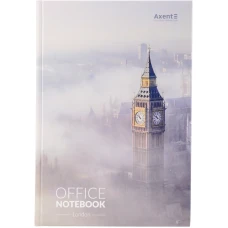 Книга записна А4, 192арк., кліт., тверда обкл., 8423-21-A