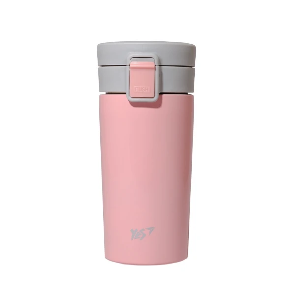 Термочашка YES “Powder Pink”, 350мл, 707280