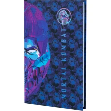 Книга записна А6, 80арк. кліт. тверда обкл. Mortal Kombat MK22-199-2 Kite