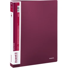 Дисплей-книга 60 файлів, бордова 1060-04-А