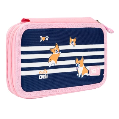 Пенал твердий YES подвійний HP-01 Corgi 533330