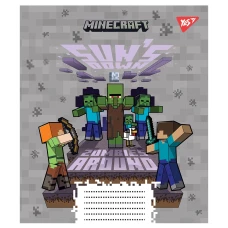 Зошит А5/12 арк кліт YES Minecraft, 766527