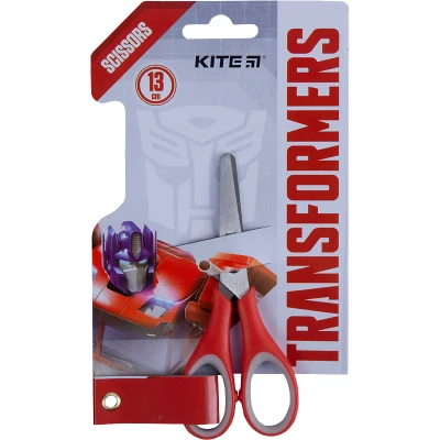 Ножиці дитячі з гум. вставками, 13см. Transformers TF21-123 Kite