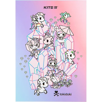 Блокнот-планшет A5, 50арк, клітинка, tokidoki TK22-194-1 Kite