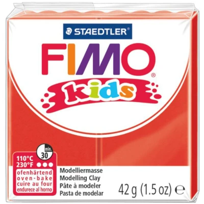 Пластика Fimo kids, Червона, 42г, Fimo