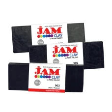 Пластика Jam Clay, Чорний, 100г,