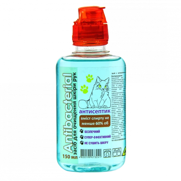 Засіб для очищення шкіри рук ANTIBACTERIAL, 150 мл., 92783