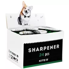 Точилка з контейнером кругла Kite Dogs K22-117