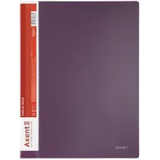 Дисплей-книга 20 файлів, сливова 1020-11-A