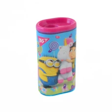 Точилка-бочонок з контейнером Minions fluffy, 620397 YES