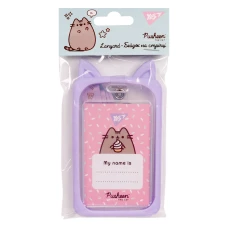 Бейдж на стрічці YES "Pusheen", вушка, 940304