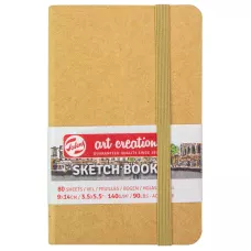 Блокнот для графіки Talens Art Creation 140г/м2, 9*14см, 80л., Kraft, Royal Talens