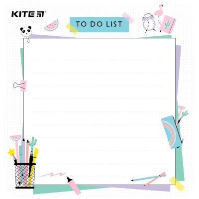 Планер настінний To do list, А5, Lady K22-472-4 Kite