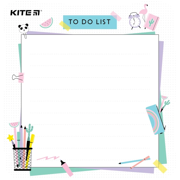 Планер настінний To do list, А5, Lady K22-472-4 Kite