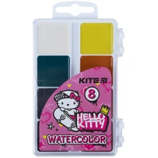 Фарби акварельні, б/п, 8 кол. Hello Kitty HK21-065 Kite