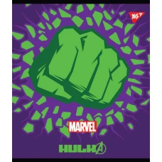 Зошит А5/12 арк лінія YES "Marvel. Hero shields" неон+софт-тач, 765175